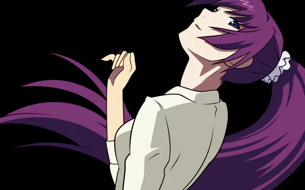Hitagi Senjōgahara Anime Monogatari (Series) HD Desktop Wallpaper | Background Image