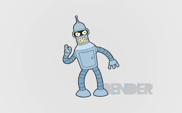 Bender (Futurama) TV Show Futurama HD Desktop Wallpaper | Background Image