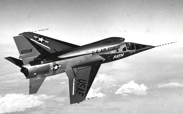 military North American F-107 HD Desktop Wallpaper | Background Image