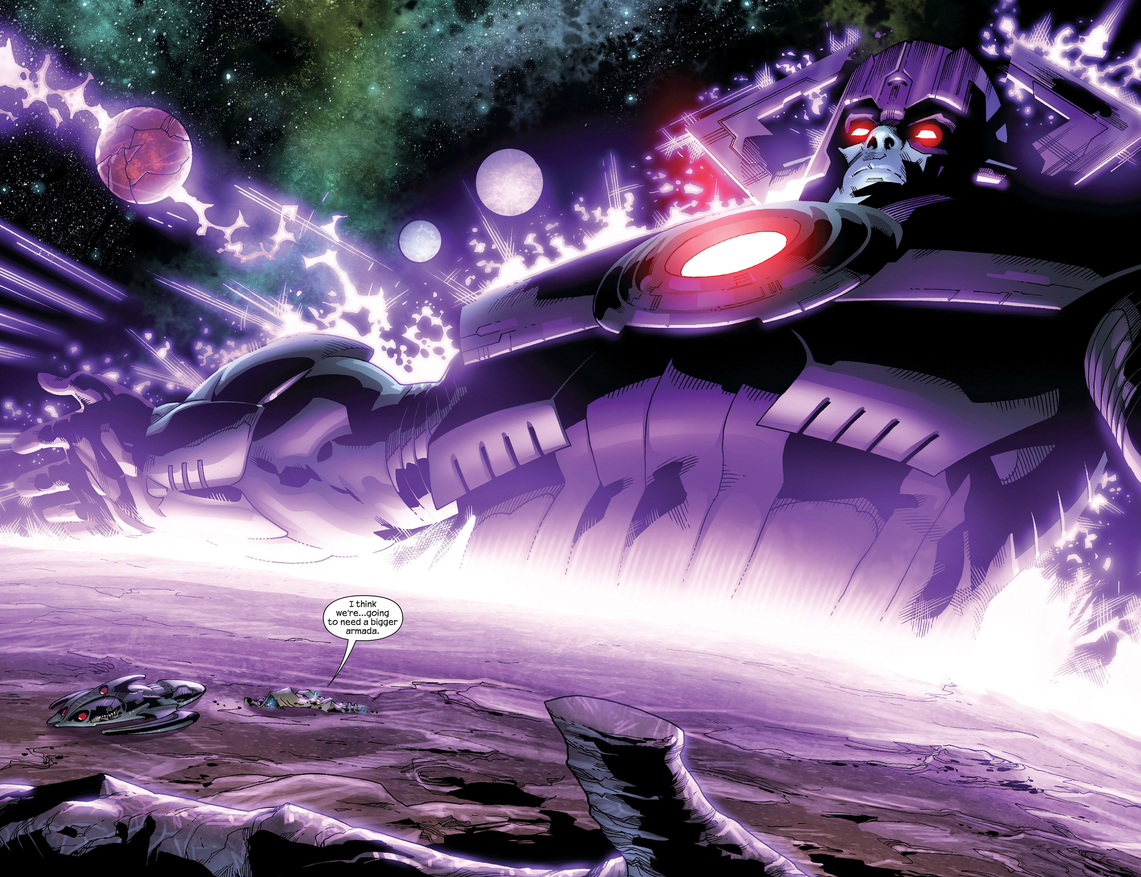 Silver Surfer Galactus