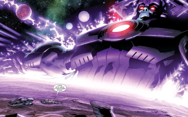 Galactus Comic Silver Surfer HD Desktop Wallpaper | Background Image