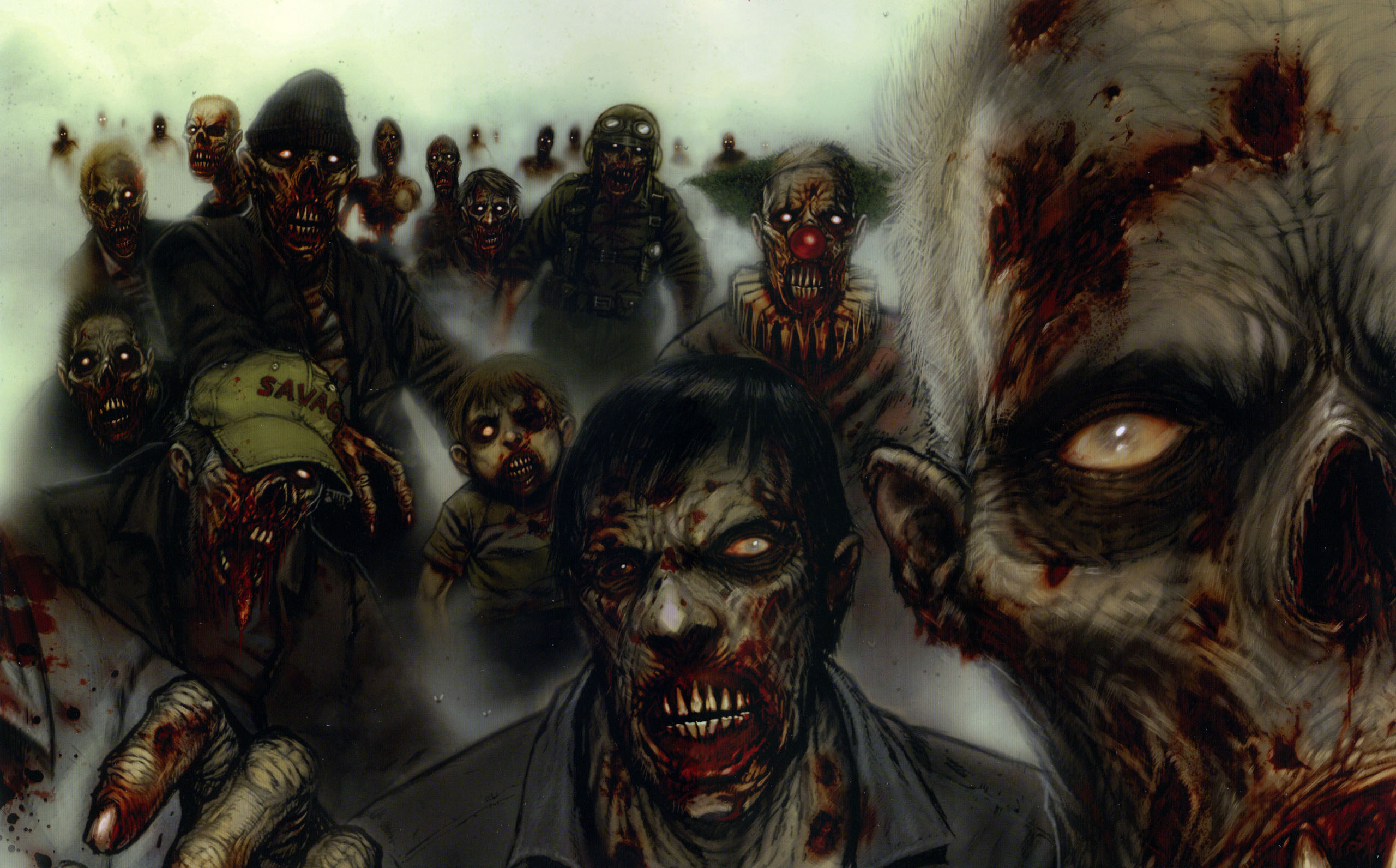 zombie background