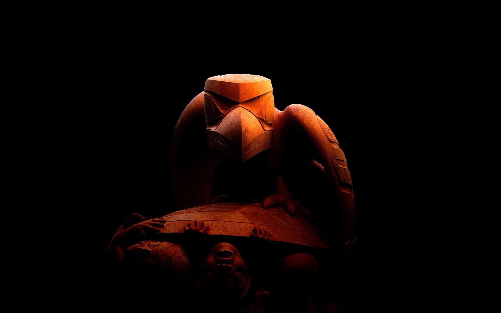 Download Man Made Sculpture Wallpaper