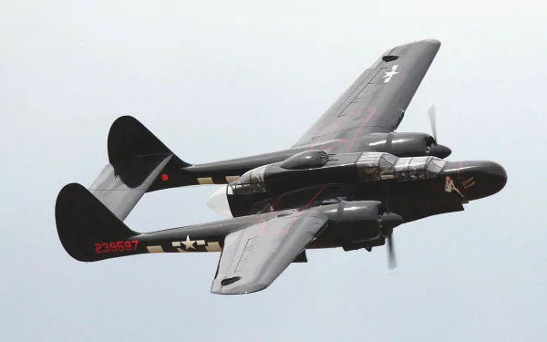 military Northrop P-61 Black Widow HD Desktop Wallpaper | Background Image