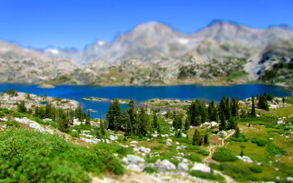 photography tilt shift HD Desktop Wallpaper | Background Image