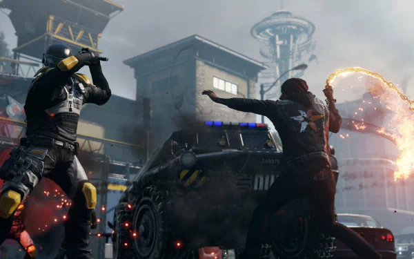 video game inFAMOUS: Second Son HD Desktop Wallpaper | Background Image