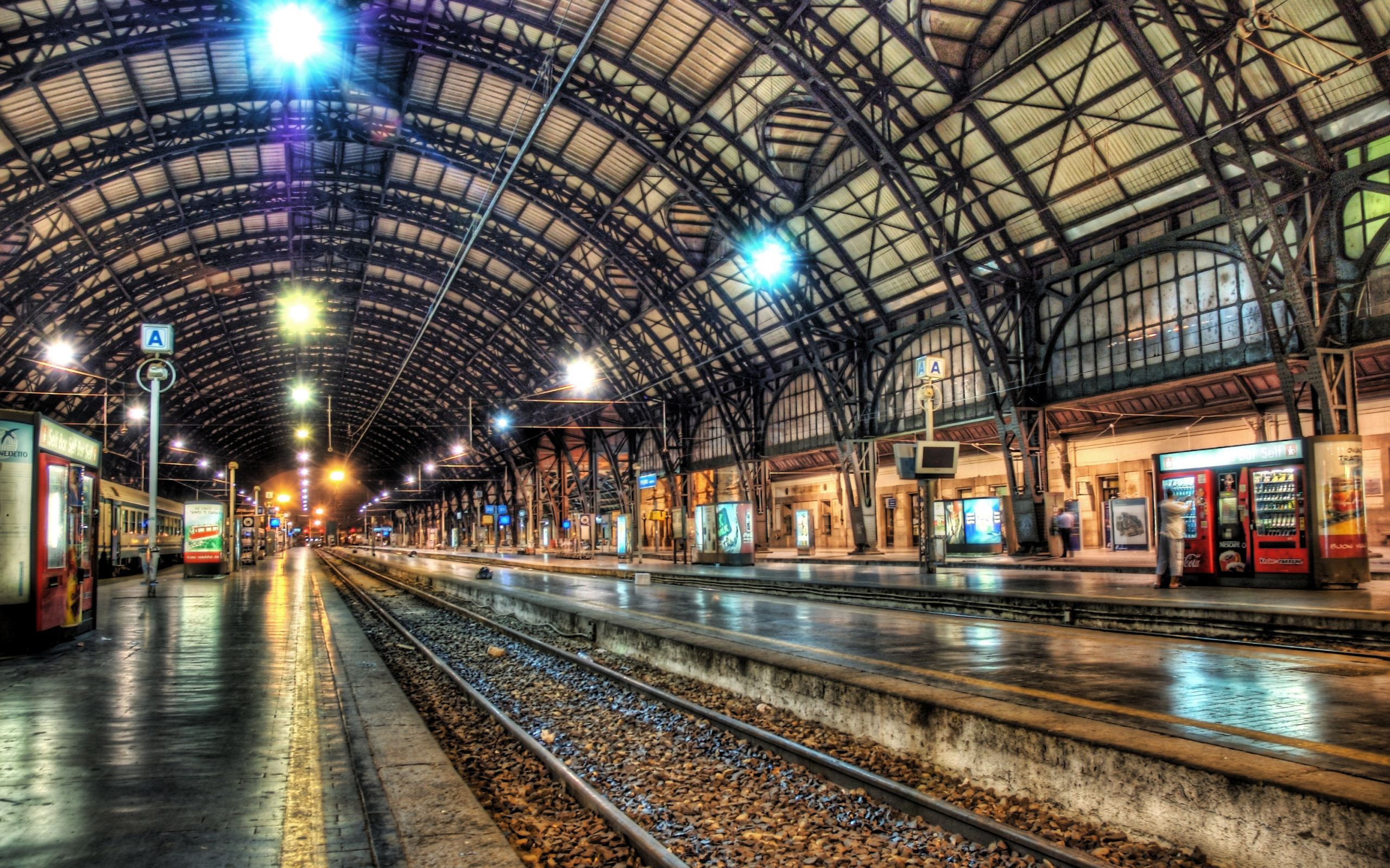 Man Made Train Station HD Wallpaper | Background Image