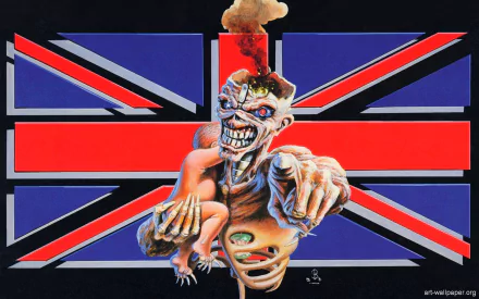 eddie the head ed the head music Iron Maiden HD Desktop Wallpaper | Background Image