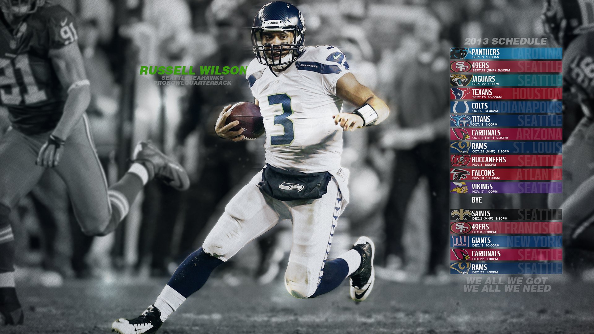 Sports Seattle Seahawks HD Wallpaper by WyattAbraham