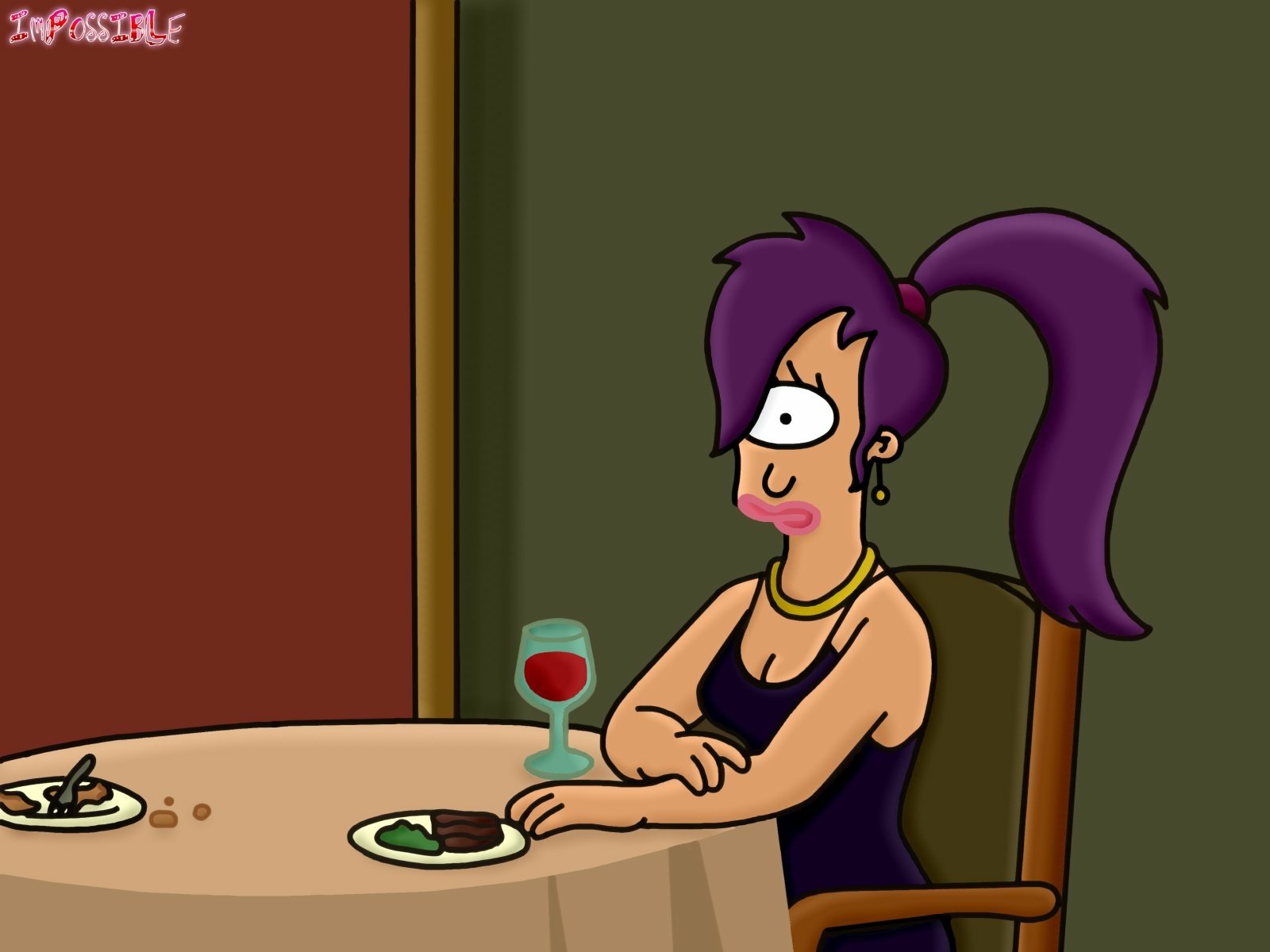 Download Leela (Futurama) TV Show Futurama Wallpaper by impossible