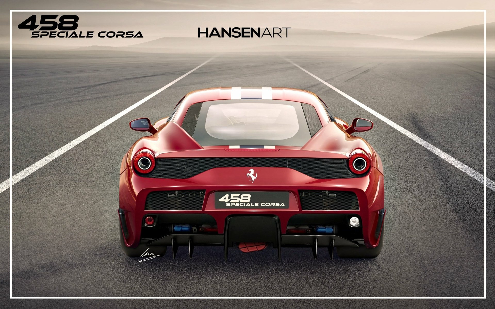 Download Ferrari Vehicle Ferrari 458 HD Wallpaper