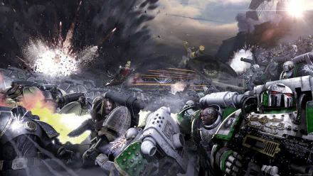 Sci Fi Horus Heresy HD Desktop Wallpaper | Background Image