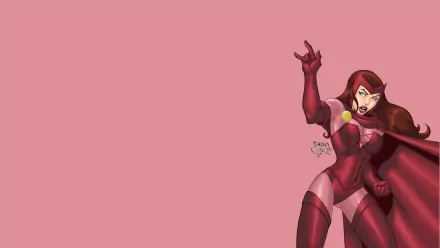 Scarlet Witch TV Show Wolverine and the X-Men HD Desktop Wallpaper | Background Image