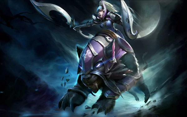 Luna (DotA 2) video game DotA 2 HD Desktop Wallpaper | Background Image