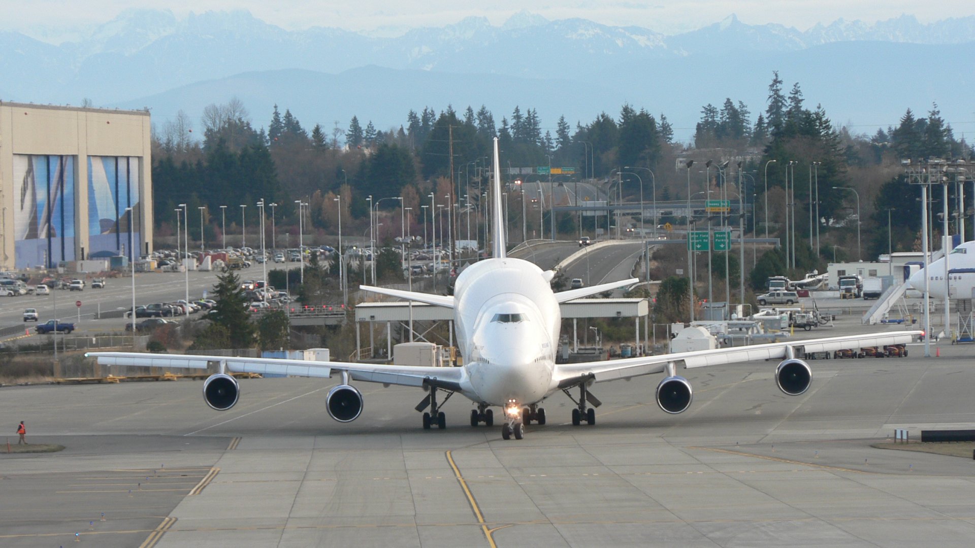 Download Dreamlifter Boeing Airplane Vehicle Boeing 747 Dreamlifter HD ...