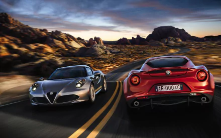 Alfa Romeo vehicle Alfa Romeo 4C HD Desktop Wallpaper | Background Image