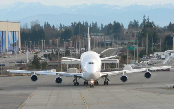 dreamlifter Boeing airplane vehicle Boeing 747 Dreamlifter HD Desktop Wallpaper | Background Image
