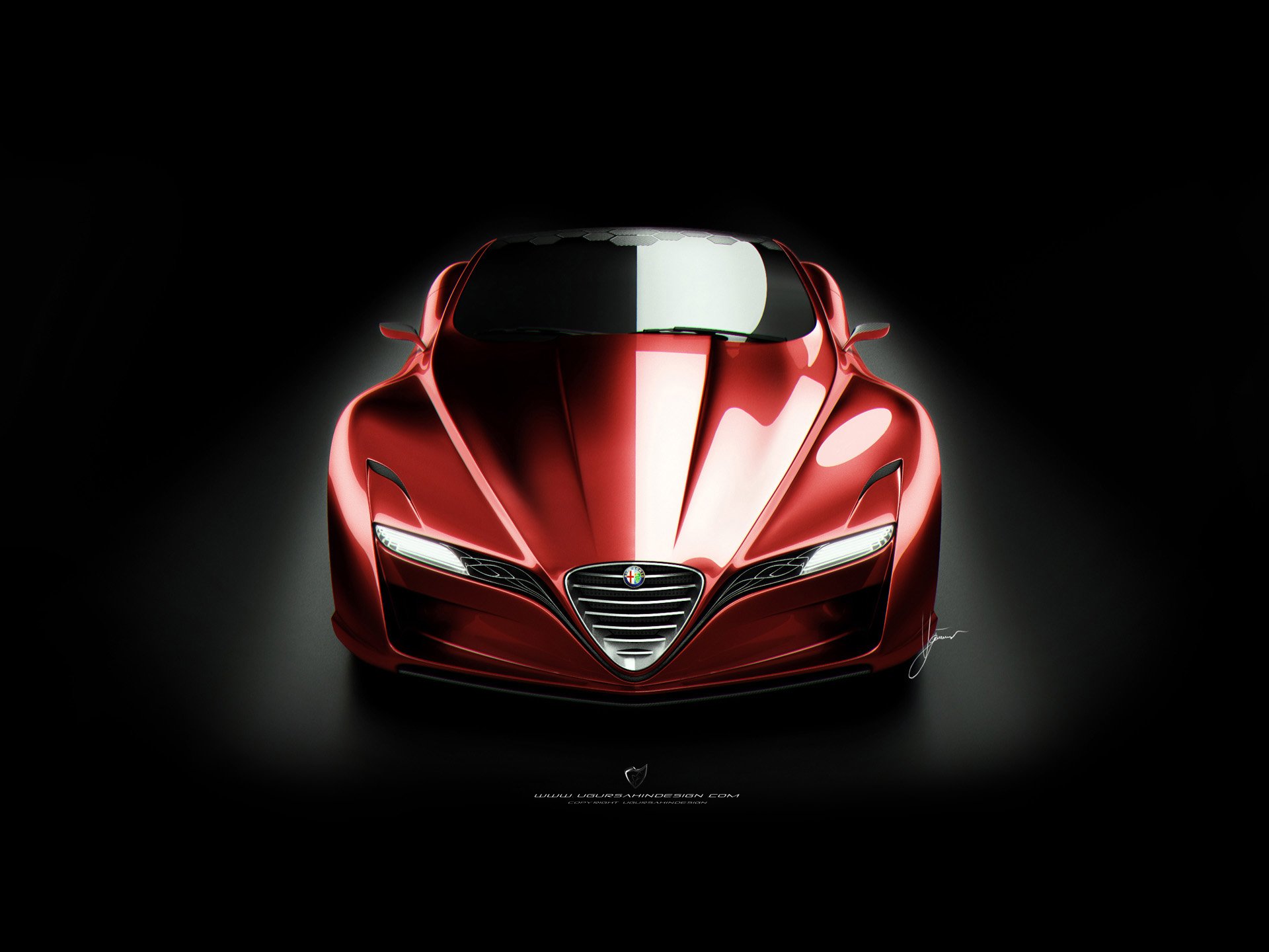 Download Alfa Romeo Vehicle Alfa Romeo 12C GTS HD Wallpaper