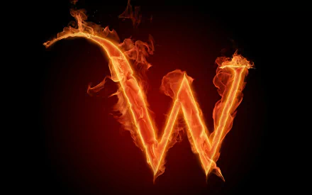  flaming w