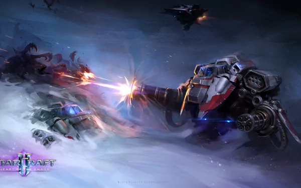 video game StarCraft II: Heart of the Swarm HD Desktop Wallpaper | Background Image