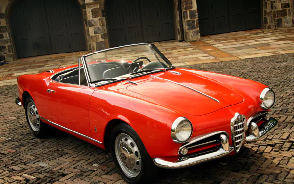 Alfa Romeo vehicle Alfa Romeo Giulietta Spider HD Desktop Wallpaper | Background Image