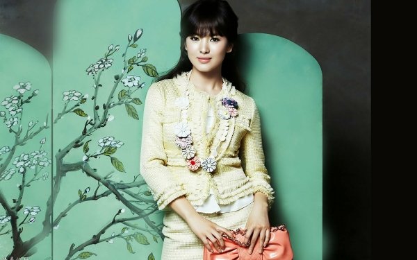 Celebrity Song Hye-Kyo Korean Actress HD Wallpaper | Background Image