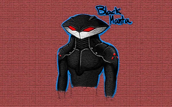 Comic Black Manta HD Desktop Wallpaper | Background Image