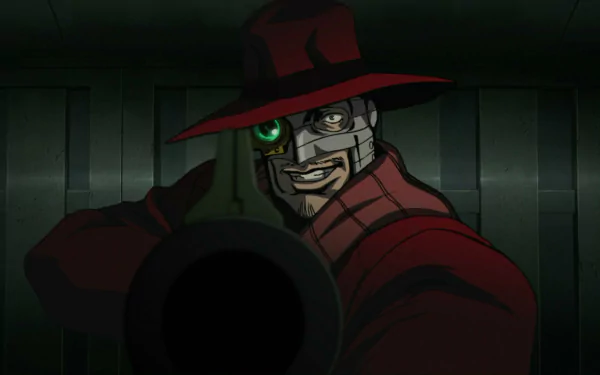A striking HD comic wallpaper featuring Deadshot, showcasing the character in a menacing pose, ready with his weapon, set against a dark, atmospheric background.