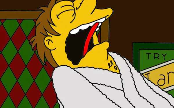 Barney Gumble TV Show The Simpsons HD Desktop Wallpaper | Background Image