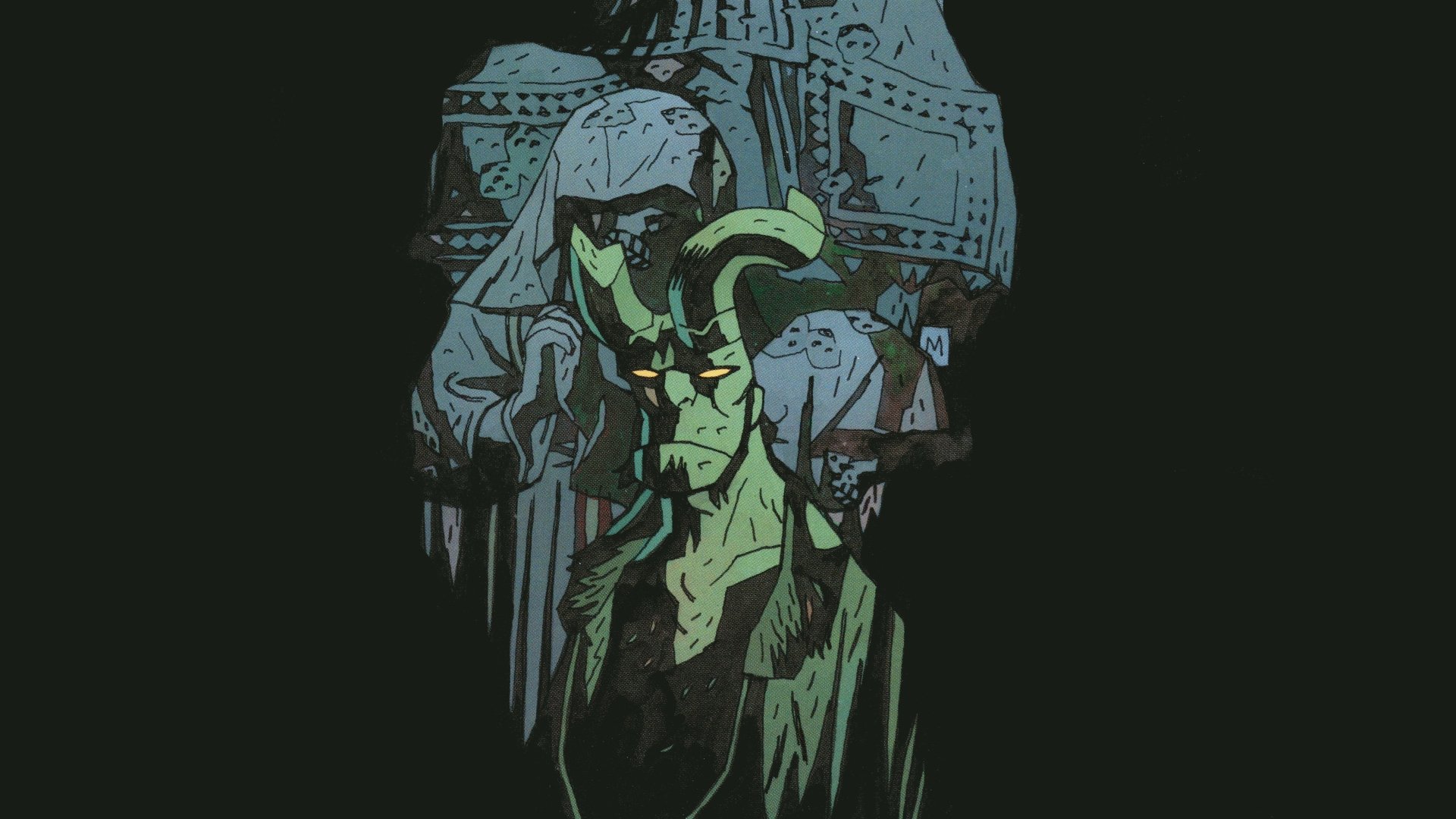 Download Comic Hellboy 4k Ultra HD Wallpaper