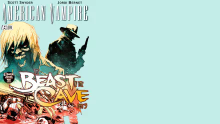 Comic American Vampire HD Desktop Wallpaper | Background Image