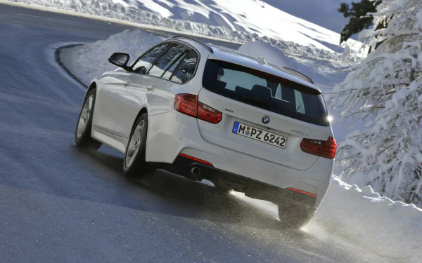 vehicle 2013 BMW 320d HD Desktop Wallpaper | Background Image