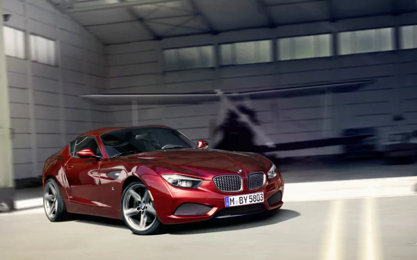 vehicle BMW Zagato Coupe HD Desktop Wallpaper | Background Image