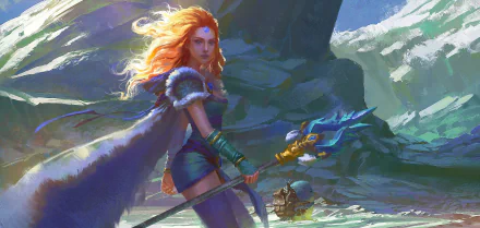 Crystal Maiden (DotA 2) video game DotA 2 HD Desktop Wallpaper | Background Image
