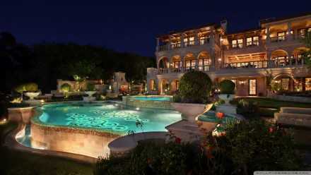 man made mansion HD Desktop Wallpaper | Background Image