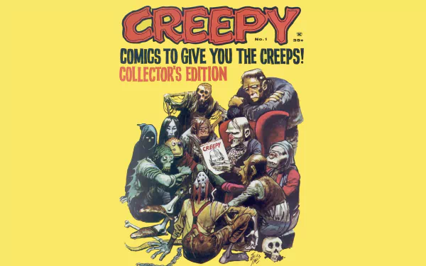 Comic Creepy Comics HD Desktop Wallpaper | Background Image
