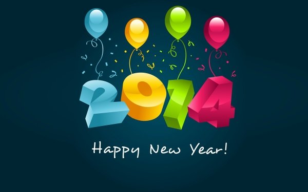Holiday New Year 2014 New Year HD Wallpaper | Background Image
