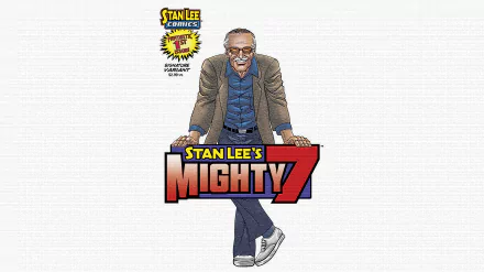 Stan Lee Comic Stan Lee's Mighty 7 HD Desktop Wallpaper | Background Image