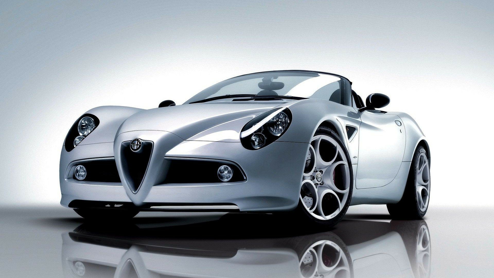 Download Vehicle Alfa Romeo 8C Spider HD Wallpaper