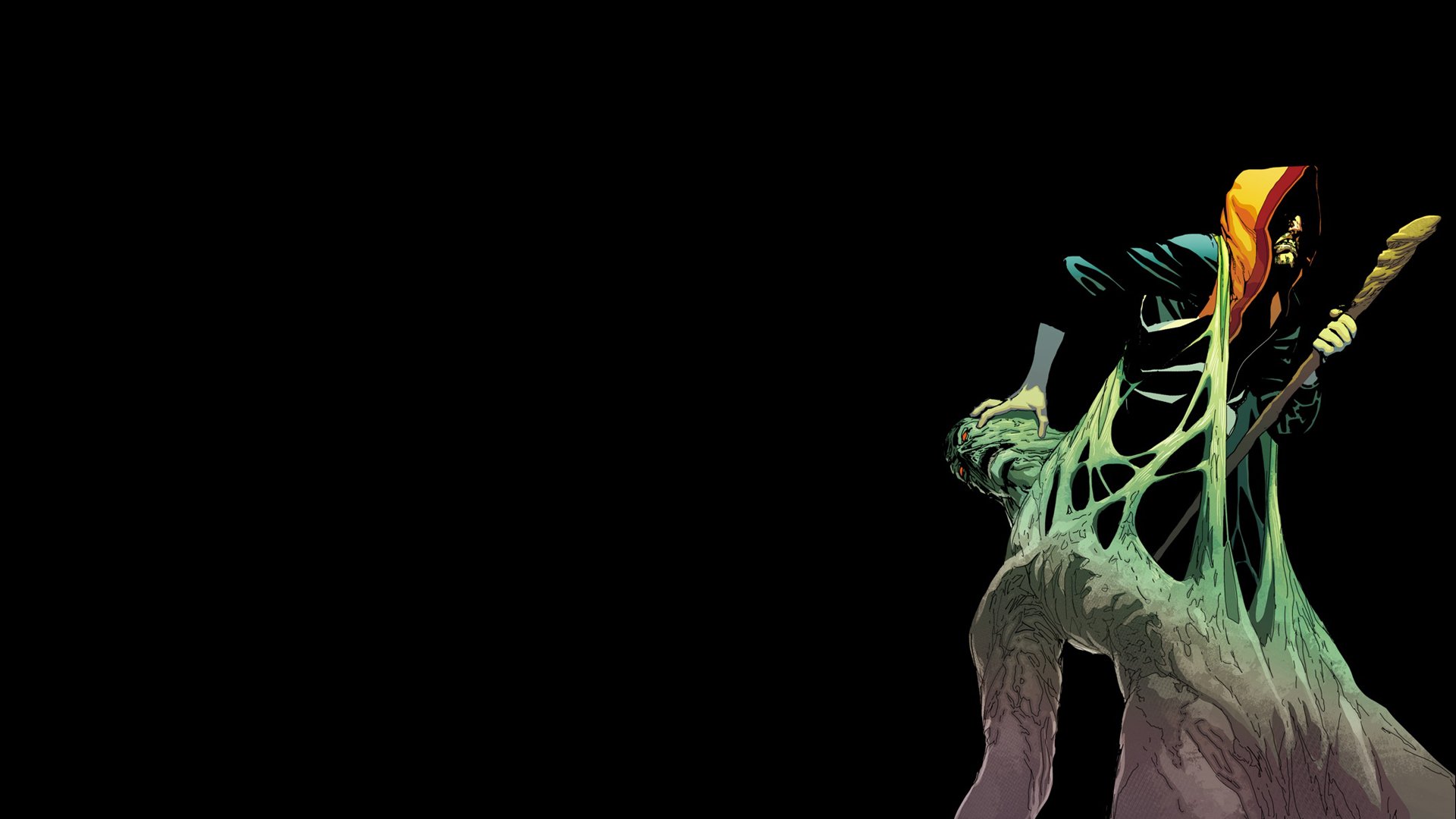 Download Comic Swamp Thing HD Wallpaper