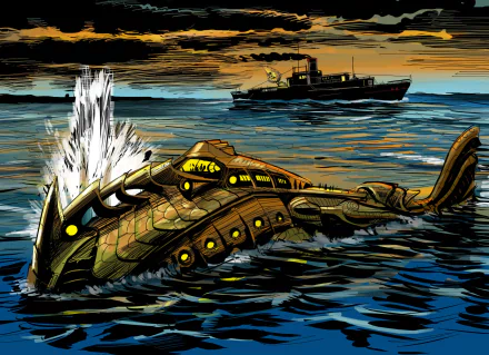 movie 20,000 leagues under the sea HD Desktop Wallpaper | Background Image
