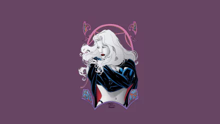 Comic Lady Death HD Desktop Wallpaper | Background Image