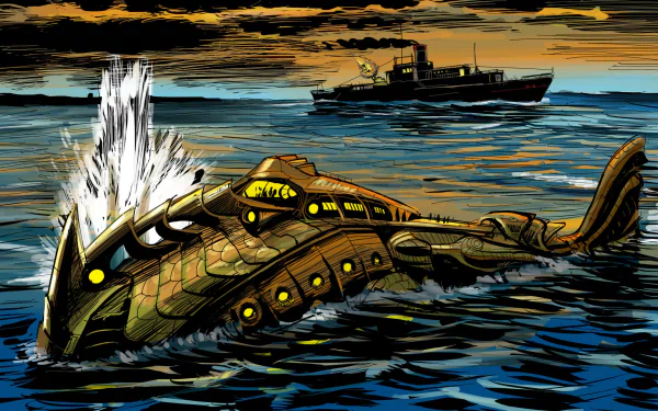 movie 20,000 leagues under the sea HD Desktop Wallpaper | Background Image