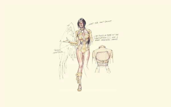 Comic Dawnstar HD Desktop Wallpaper | Background Image