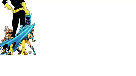 Comic Booster Gold HD Desktop Wallpaper | Background Image