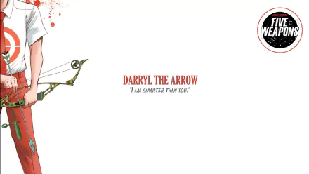 Darryl the Arrow Comic five weapons HD Desktop Wallpaper | Background Image