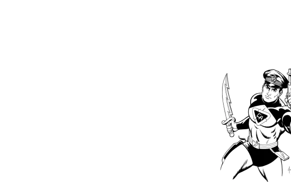 Comic Captain Action HD Desktop Wallpaper | Background Image
