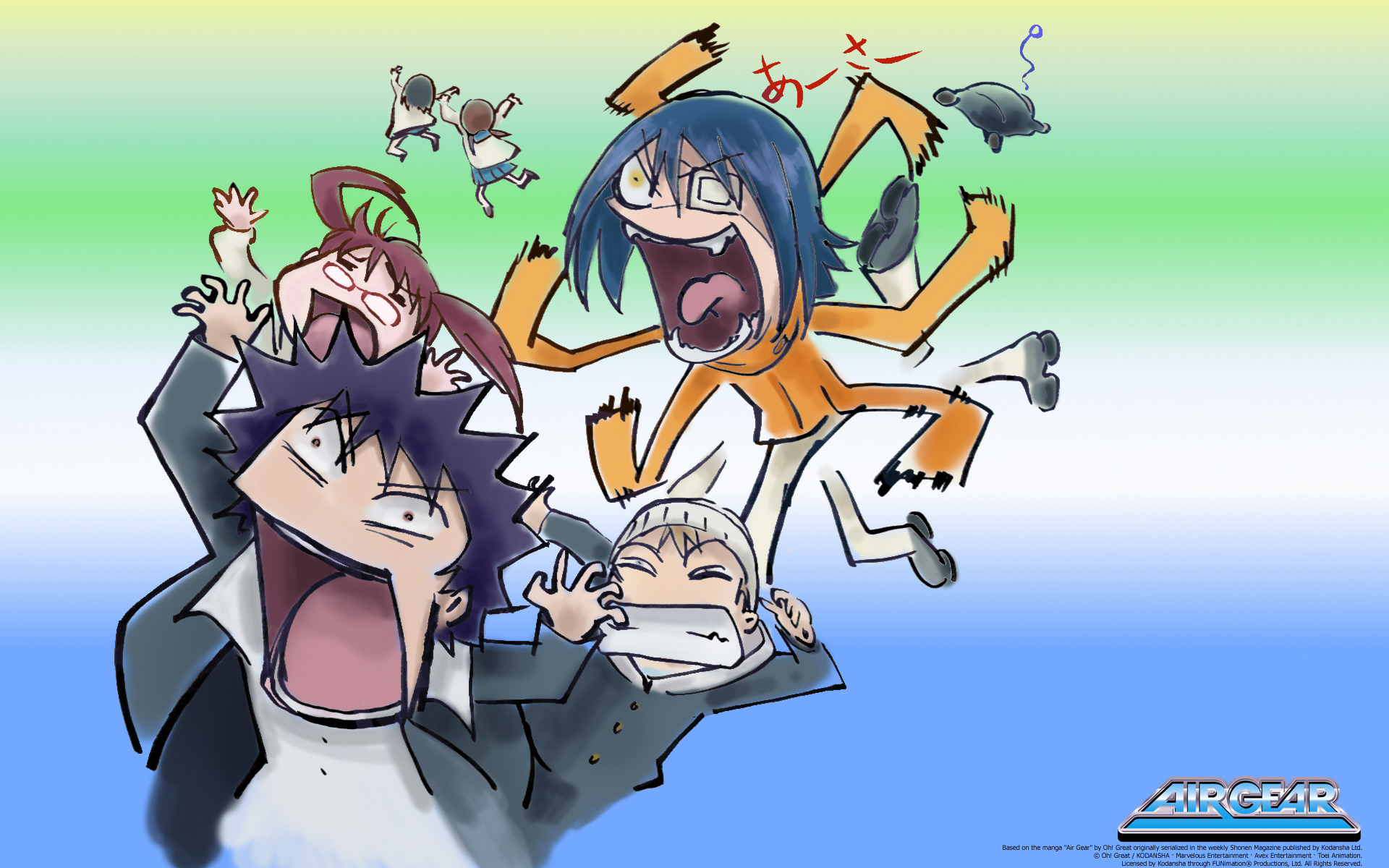 Anime Air Gear HD Wallpaper | Background Image