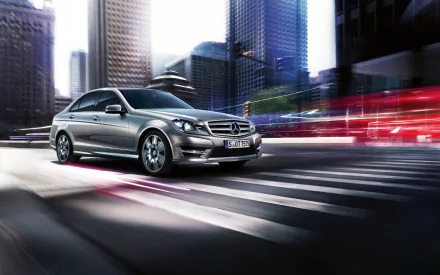 Mercedes vehicle Mercedes-Benz C-Class HD Desktop Wallpaper | Background Image