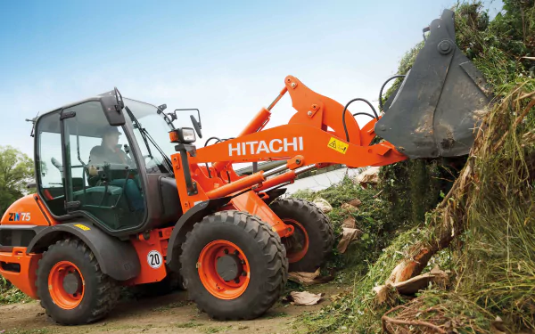  Hitachi ZW75 Wheel Loader